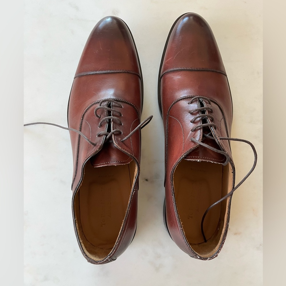 To Boot New York: Men's Dover Cap Toe Leather Oxfords